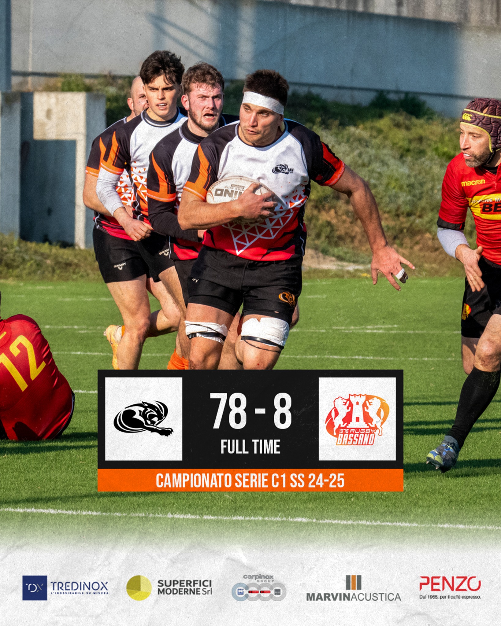 RAV Vs Bassano Rugby